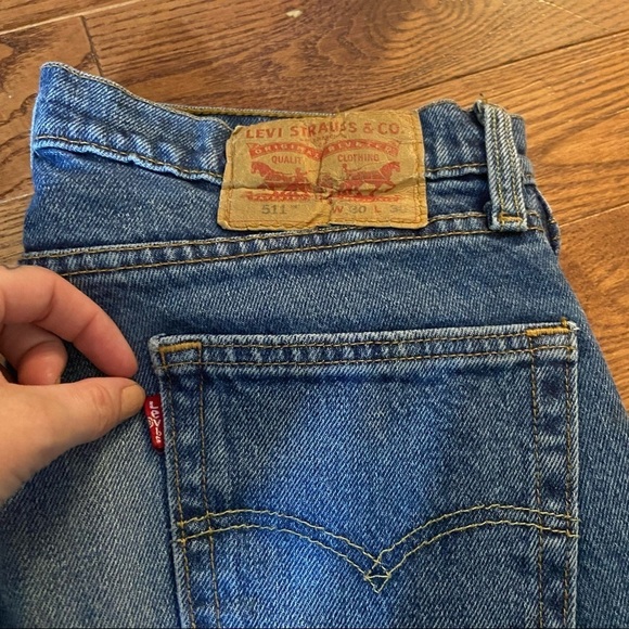 Levi’s men’s 511 blue jeans in size 30 - Picture 5 of 14